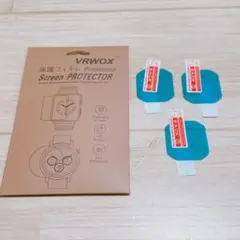 W-218対応腕時計用TPU保護フィルム　3枚