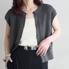 DISCOAT★ライトコットン前開きフレンチ