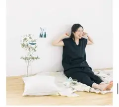 【未使用】北欧暮らしの道具店 ワンピース パンツ セットアップ リラックスウェア