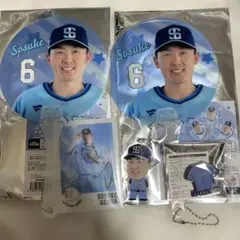 ライオンズフェスティバル　うちわキーホルダー トレカ　ビッグフェイス　源田壮亮
