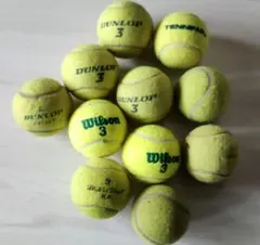 テニスボール 11個セット DUNLOP Wilson