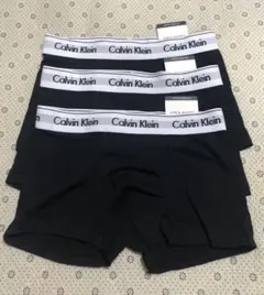 Calvin Klein カルバン・クライン ボクサーパンツセット 黒3枚