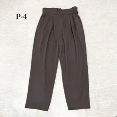 レナウン　カジュアルパンツ(2)ウール100% タック　体型カバー　ゆったり