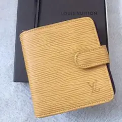 新品訳あり LOUIS VUITTON ルイヴィトン エピ 財布 イエロー 黄