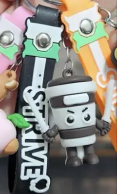 カプチーノアサシーノ　キャラクター ストラップ型キーホルダー