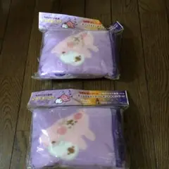 ピスケ&うさぎ　ブランケット２個セット