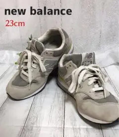 ニューバランス 996 newbalance 23cm スニーカー グレー