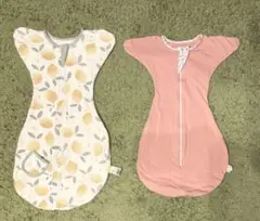 【美品＆匿名配送】BRILBE スワドル　新生児〜　Sサイズ　2着　まとめ売り