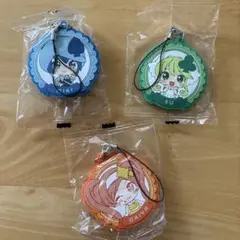 しゅごキャラ　カプセルラバーストラップ　スゥ ミキ ダイヤ