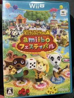 wiiu ソフト　どうぶつの森 amiiboフェスティバル