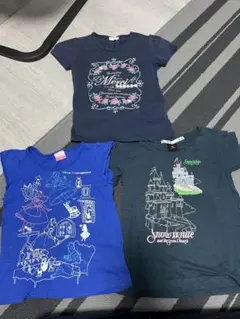 ユニクロ　Tシャツ　不思議の国のアリス　プリンセス　Tシャツ　Tシャツ3枚セット
