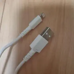 Lightningケーブル USB-A ホワイト 1m