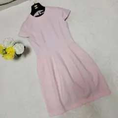 ヨーコチャン 可愛いピンクウール ワンピース ドレス