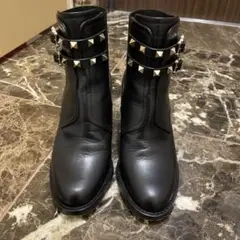 お値下げ!バレンティノVALENTINOスタッズ付きショートブーツ美品
