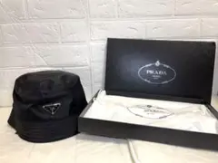 【新品未使用】PRADA バケットハット ノベルティ