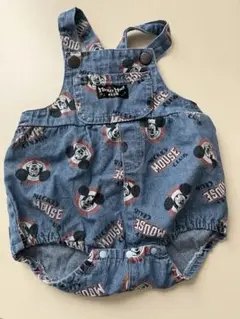 新品！ディズニーミッキー　サロペットロンパース