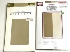 ジバンシー、アツギふくよかタイプ　タイツ、パンティストッキング　2足★か608