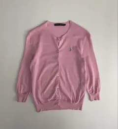 Ralph Lauren ピンク カーディガン L