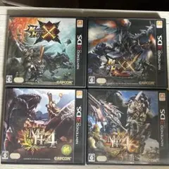 モンスターハンターシリーズ 3DSソフト4本セット