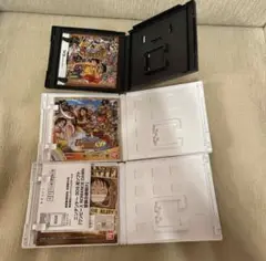 ワンピース 3DS＆DS説明書付き空箱3個セット
