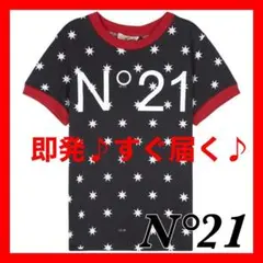 大人もOK 日本未入荷■N°21■オールプリントロゴTシャツ 16Y