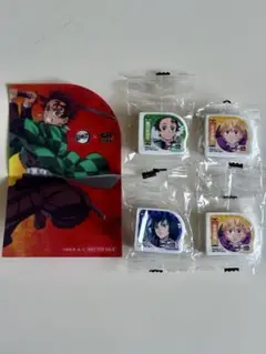 鬼滅の刃　くら寿司　消しゴム　ピック5点セット