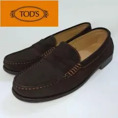 【美品】 TOD'S トッズ スウェード ローファー ドライビングシューズ