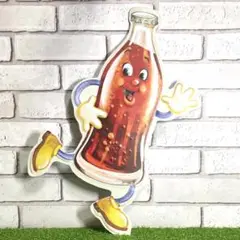 10番】コーラマン ダイナー diner キャラクター アメリカ雑貨 ブリキ看板