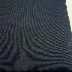ブラックワッフルニット　130×70 ラスト