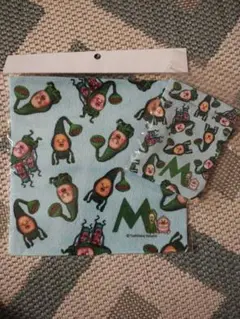 【新品】こびとづかん　ミニタオル　まめ巾着　こびとづかんM　タオルハンカチ　巾着