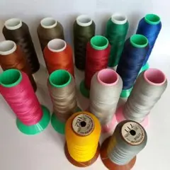フジックスキング工業用ミシン糸30番手＊15本セット