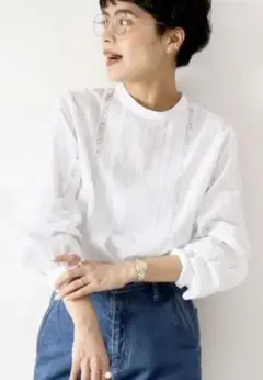Spick and Span レースブラウス
