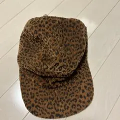 レオパード柄 コットンキャップ