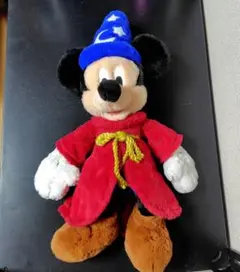 ディズニーフラッフィープラッシー　ファンタジア魔法使いの弟子ミッキーぬいぐるみ