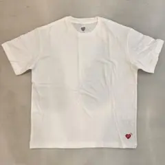 HUMANMADE ヒューマンメイド Tシャツ M ホワイト / レッド(ロゴ)