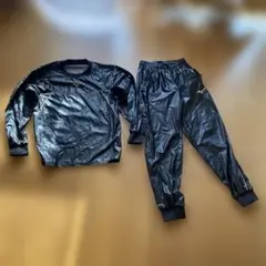 Mizuno ブラック サウナスーツ Ｓサイズ上下