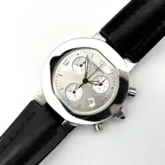 【美品・稼働品】ショーメ CHAUMET ダンディ クロノグラフ デイト
