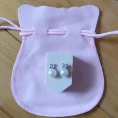 ★新品未使用★ 淡水パールczピアス