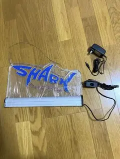 SHARK ネオン看板 ライト　ブルー