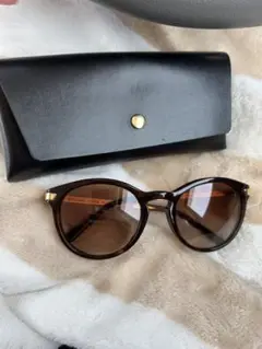 MICHAEL KORS ブラウン キャットアイ サングラス