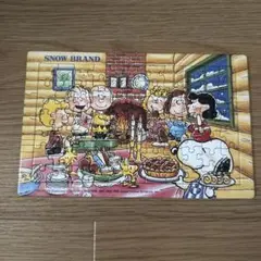 スヌーピー　ジグソーパズル　UFS SNOW BRAND 77ピース