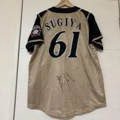 北海道日本ハムファイターズ ユニフォーム 杉谷拳士 61 サイン入り Mサイズ