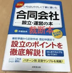 図解 いちばんやさしく丁寧に書いた合同会社設立・運営の本
