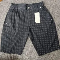 最終値下げ！【新品・未着用】IGNIO ゴルフウェア　ネイビー ドット柄