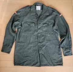 ドイツ軍　オリーブグリーン長袖シャツ