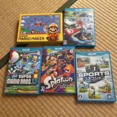 Wii U ゲームソフト　まとめ売り
