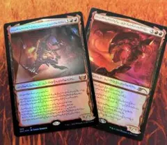 MTG 異端の法務官、ウラブラスク / 隠れしウラブラスク ファイレクシア 2枚