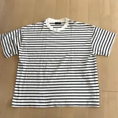 backnumber ワイドフィット ボーダー Tシャツ バックナンバー