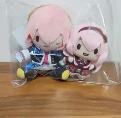 プロセカ　ふわぷち　ミニぬいぐるみ　マスコット　巡音ルカ　２点セット