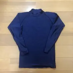 サッカー　インナーシャツ　ネイビー　140